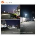 2021 neues privates Design 60W 80W 100W integriert in einer Solar Street Light für 160 lm/W im Freien